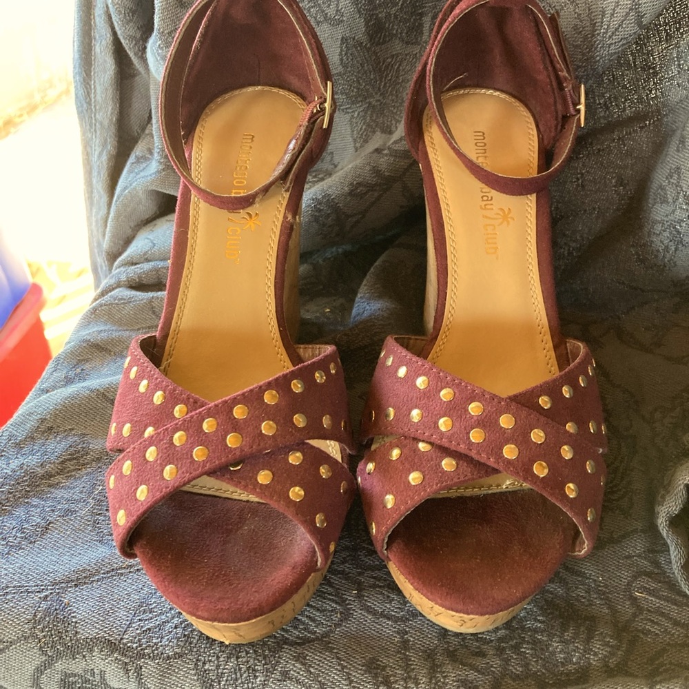 Studded heels